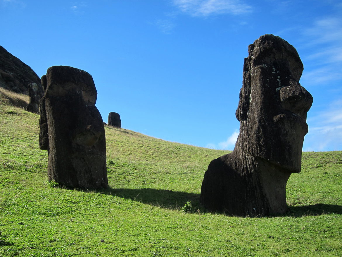Chile Easter Island Rano Raraku Moai How to Travel to Easter Island on a Successful Budget