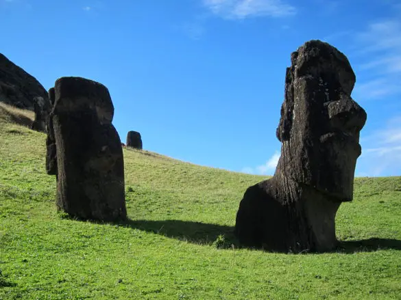 Chile Easter Island Rano Raraku Moai How to Travel to Easter Island on a Successful Budget