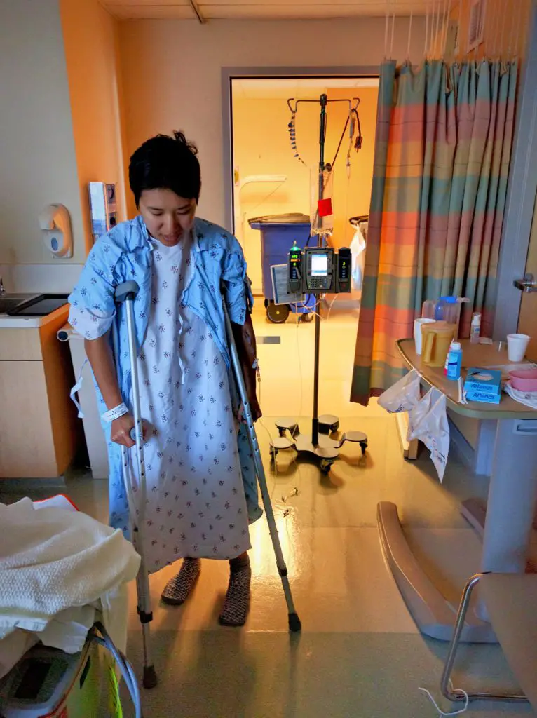 Scooter Accident: From Local Hospital to Emergency Room