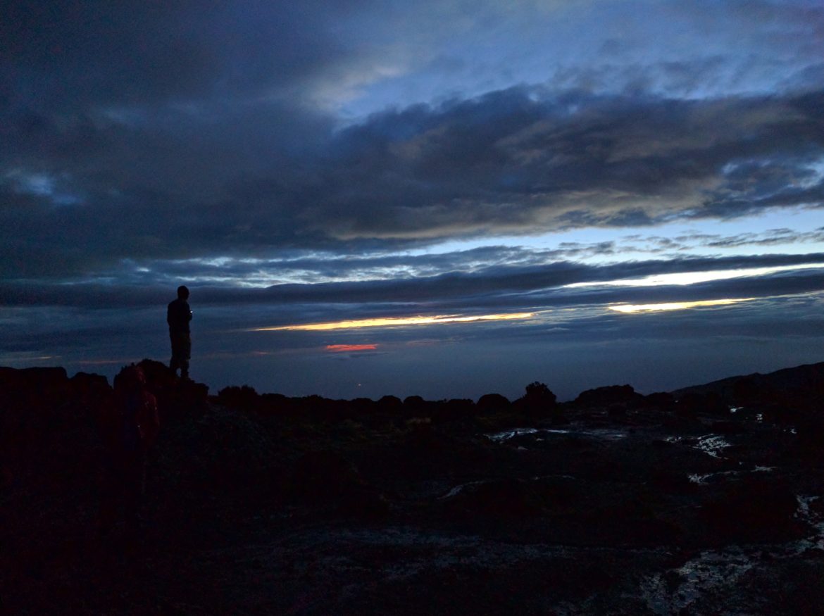 Tanzania Mount Kilimanjaro Hike Shira 2 Camp Sunset Climbing Mount Kilimanjaro Trip Report (Days 3-5) - Shira II Camp