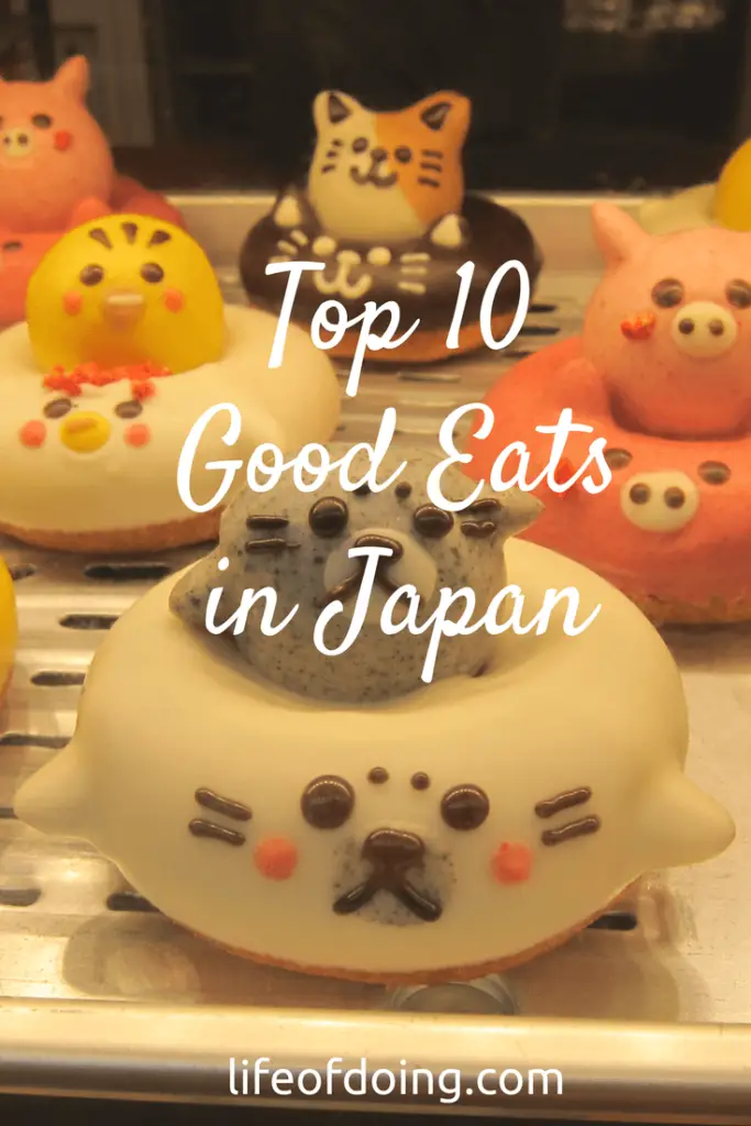 Top 10 Good Eats in Japan