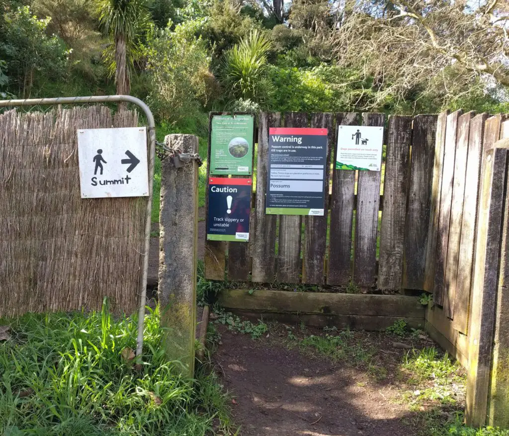 Spending One Beautiful Day in Auckland, New Zealand - Mount Eden Entrance