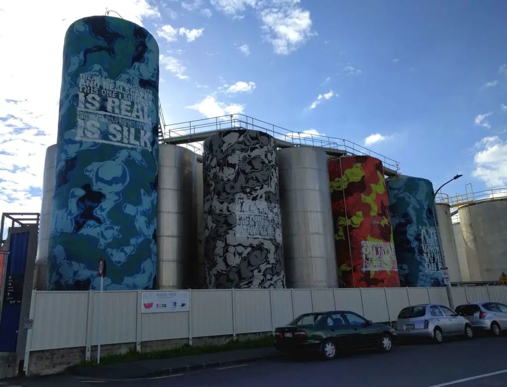 Spending One Beautiful Day in Auckland, New Zealand - Silo Park has colorful silos
