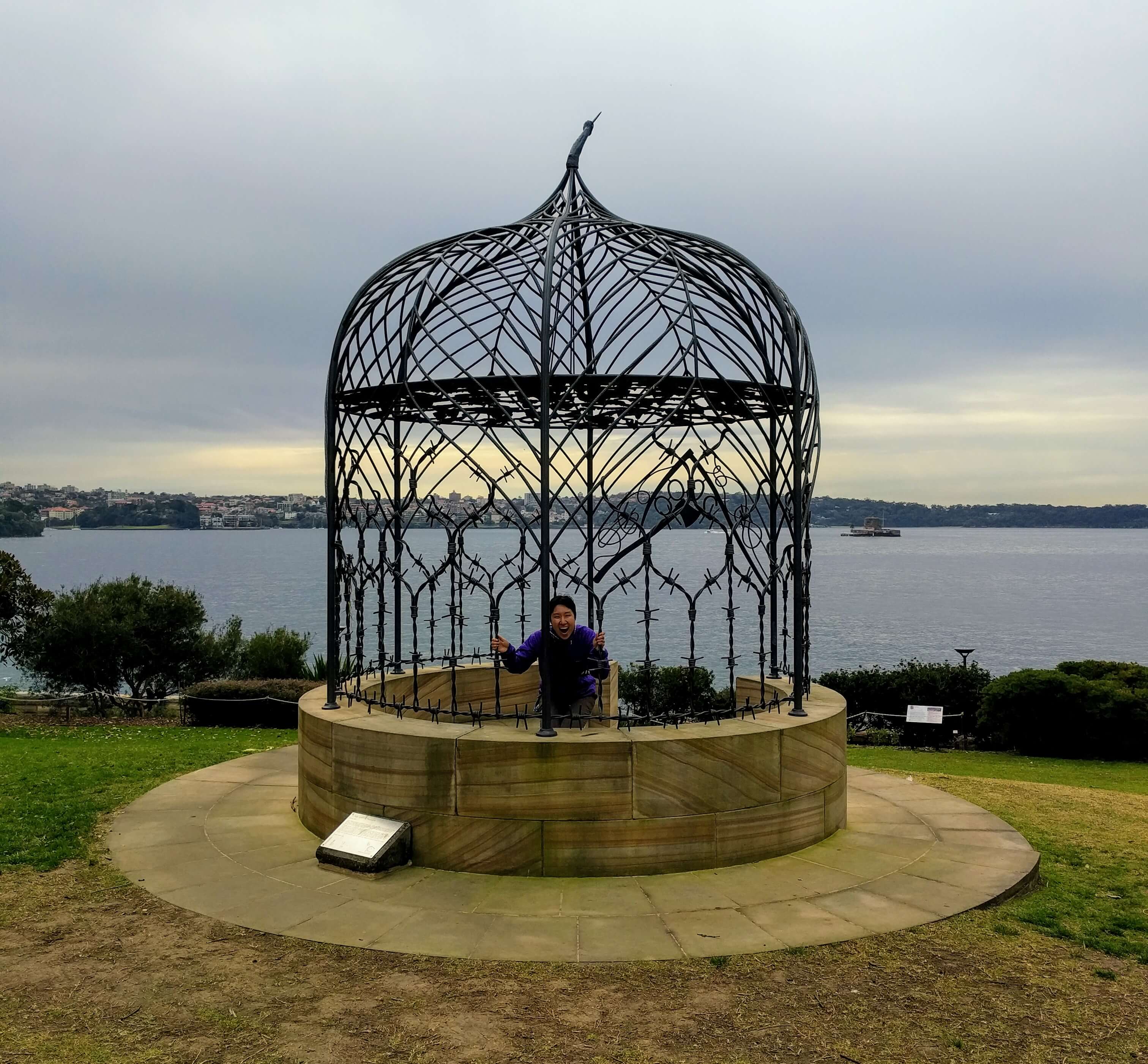 Sydney, Australia Royal Botanic Gardens Cage