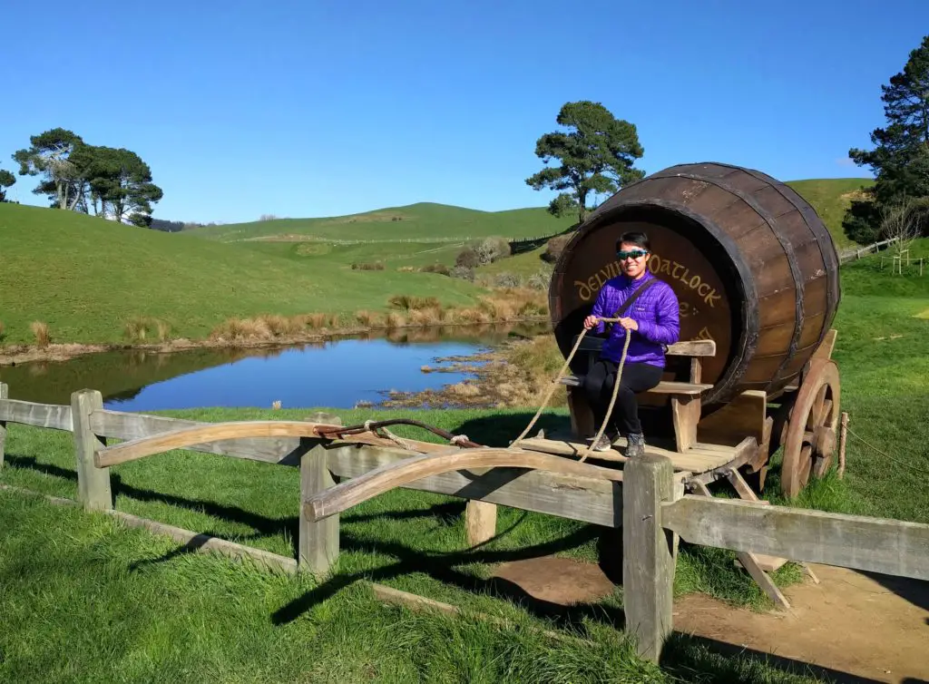 Visit to Hobbiton Movie Set in New Zealand