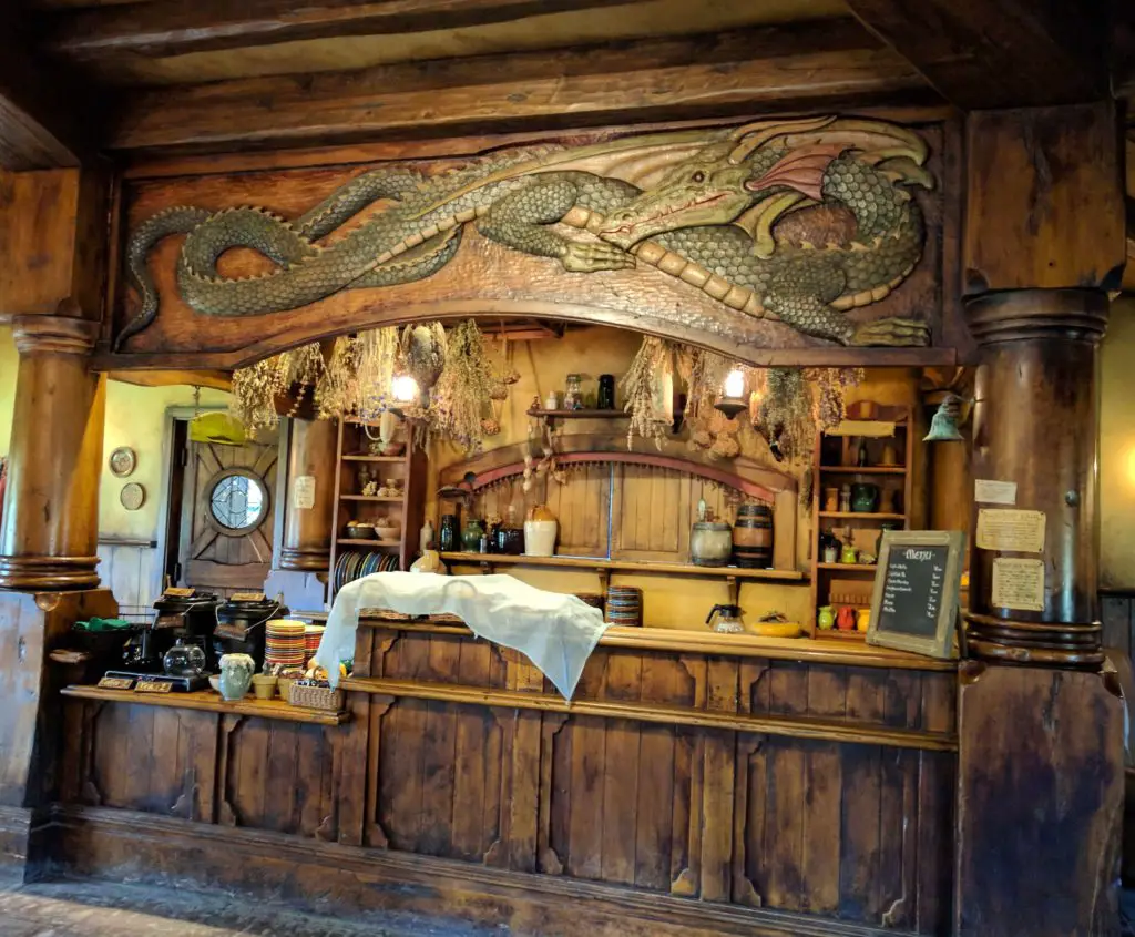 Visit to Hobbiton Movie Set in New Zealand - Green Dragon Inn