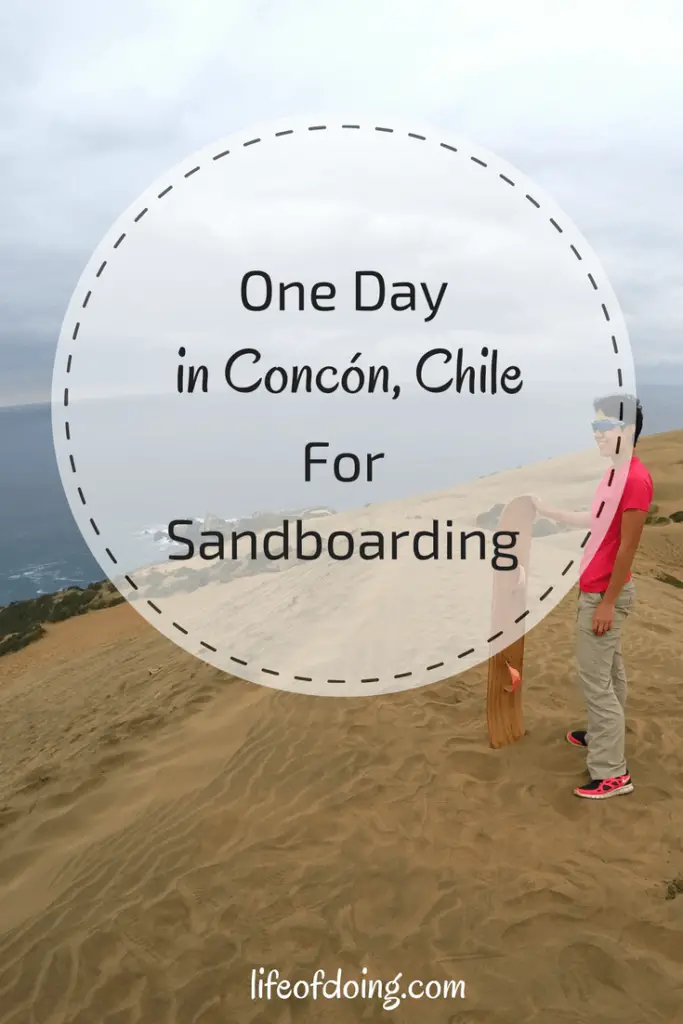 One Day in Concón for Sandboarding