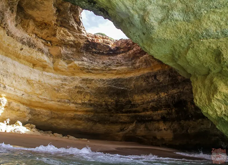 Caves Around The World in Europe: Benagil Sea Cave in Algarve, Portugal