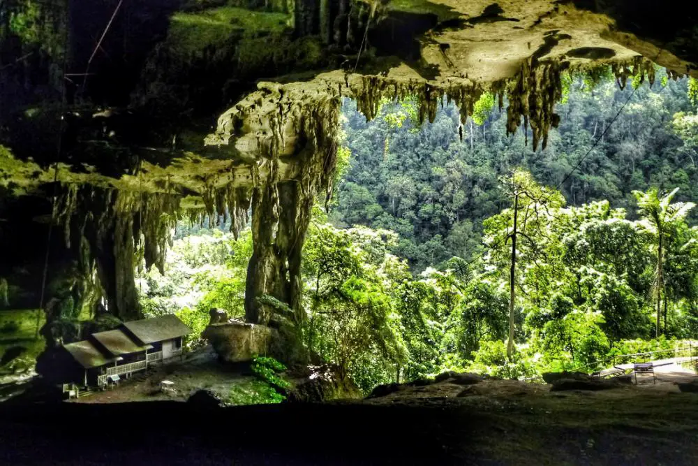Caves Around The World in Asia: Niah Cave National Park in Borneo, Malaysia