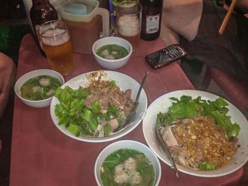 Street food in Hanoi, Vietnam