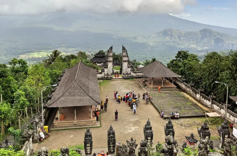 Pura Lempuyang's "Gateway to Heaven" view