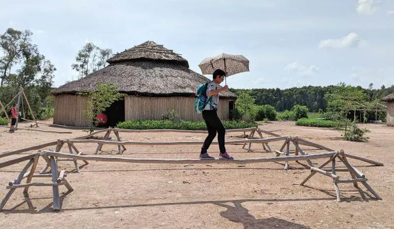 Tan Lap Floating Village, Long An, Vietnam Traditional Games