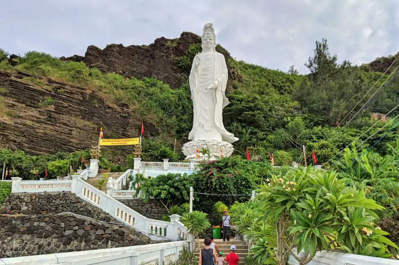 Duc Temple at Ly Son Island, Vietnam