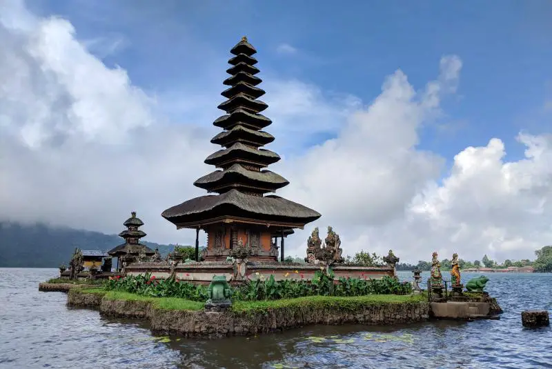 Pura Ulun Danu Beratan in Bali, Indonesia