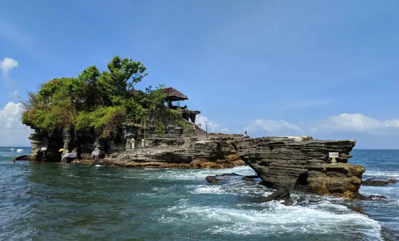 Tanah Lot in Bali, Indonesia