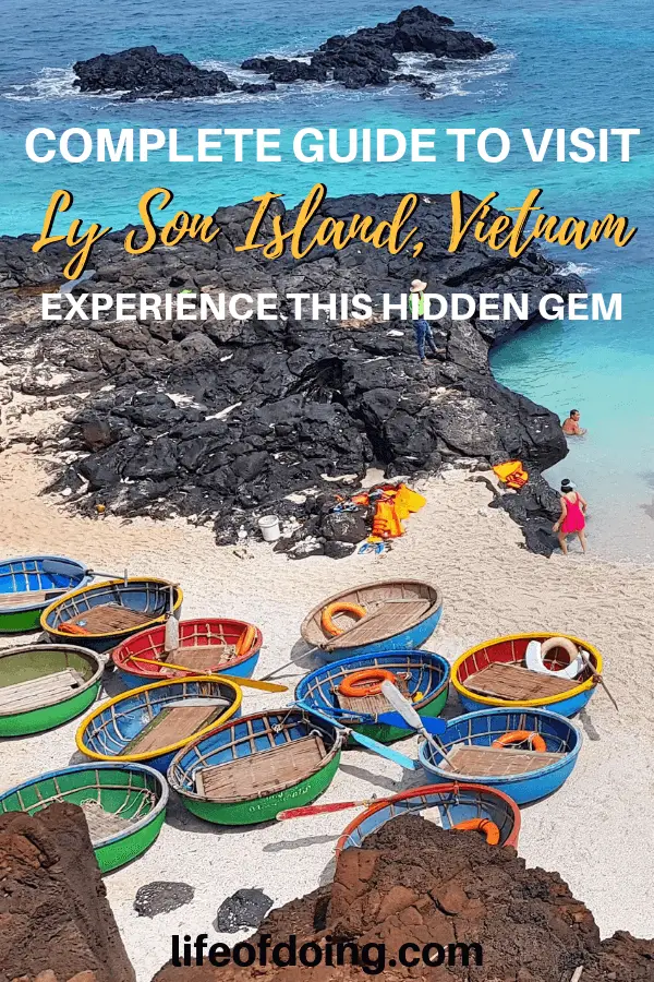Ly Son Island, Vietnam is one of the hidden gems in Vietnam. Learn more about what to do here in this guide. 