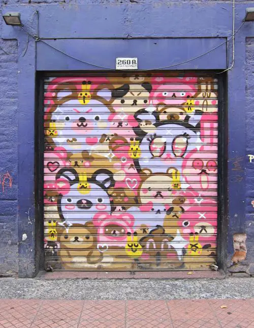 One day in Santiago, Chile: Explore street art at Barrio Bellavista