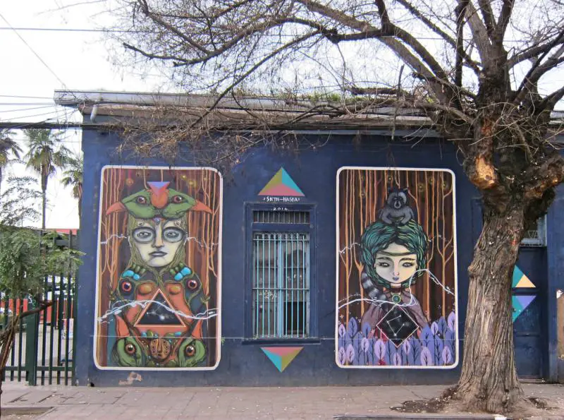 One day in Santiago, Chile: Explore street art in Bellavista