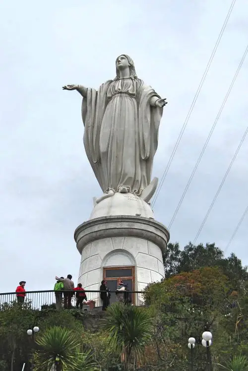 Santiago, Chile One Day: Visit Virgin Mary statue