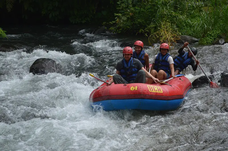 Adventures in Indonesia: Take a white water rafting adventure in Ubud, Bali, Indonesia