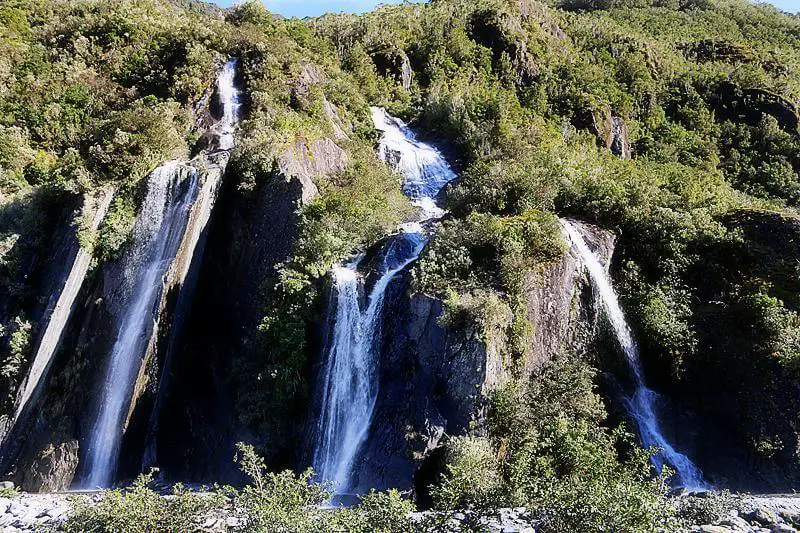 Franz Josef Glacier Waterfall, New Zealand