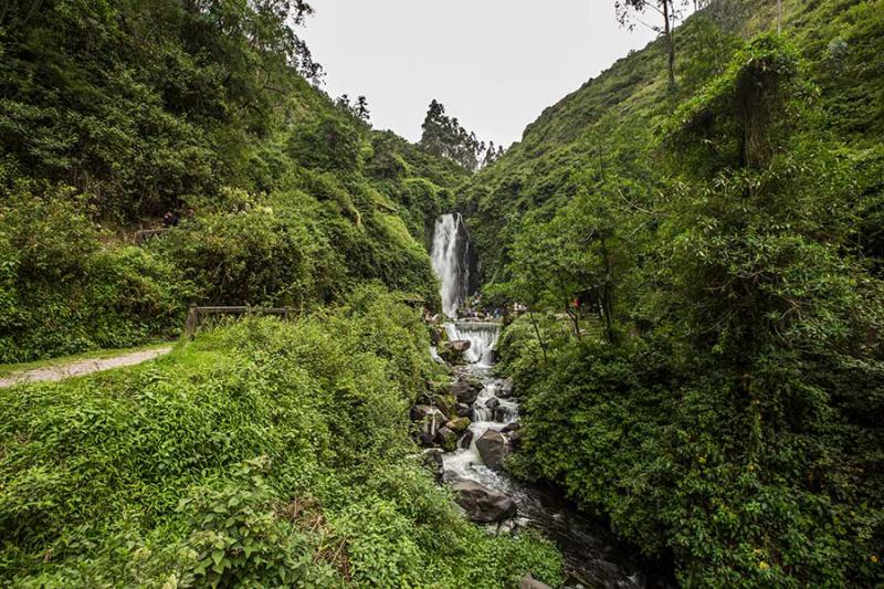 Peguche Waterfall, Ecuador