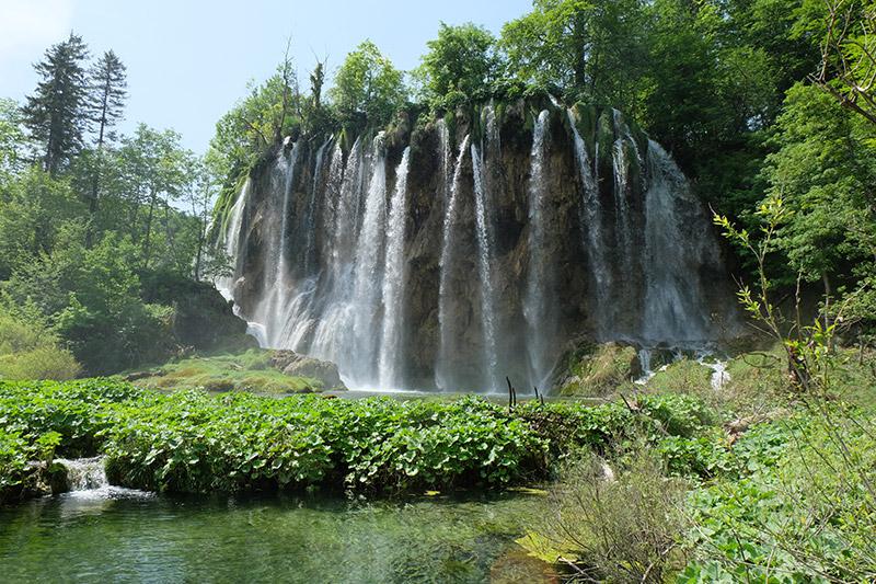 Plitvice Lakes National Park Waterfalls, Croatia