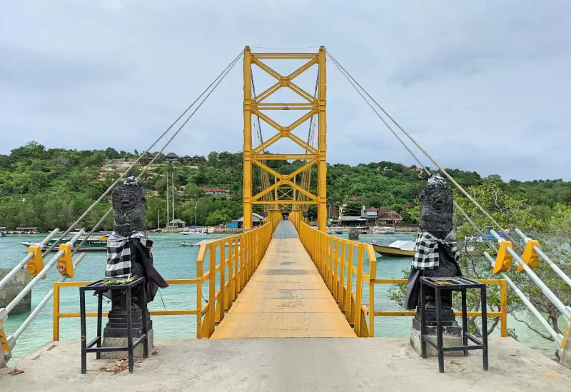 Golden Bridge to connect Nusa Lembongan to Nusa Ceningan