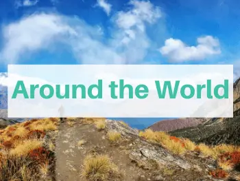 We're highlighting all of the Around the World travel posts written by Life Of Doing. Photo is of the hiking trail in New Zealand.