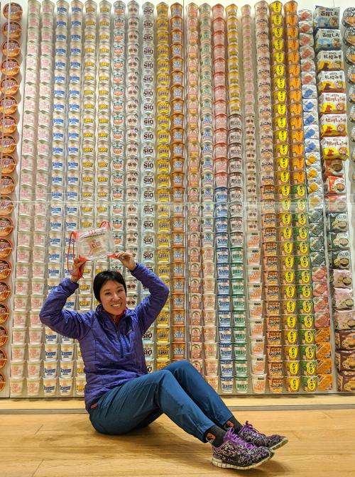 On one of your day trips from Tokyo, head to Yokohama where you get to visit the Cup Noodle Museum and have the chance to make your own Cup Noodles.