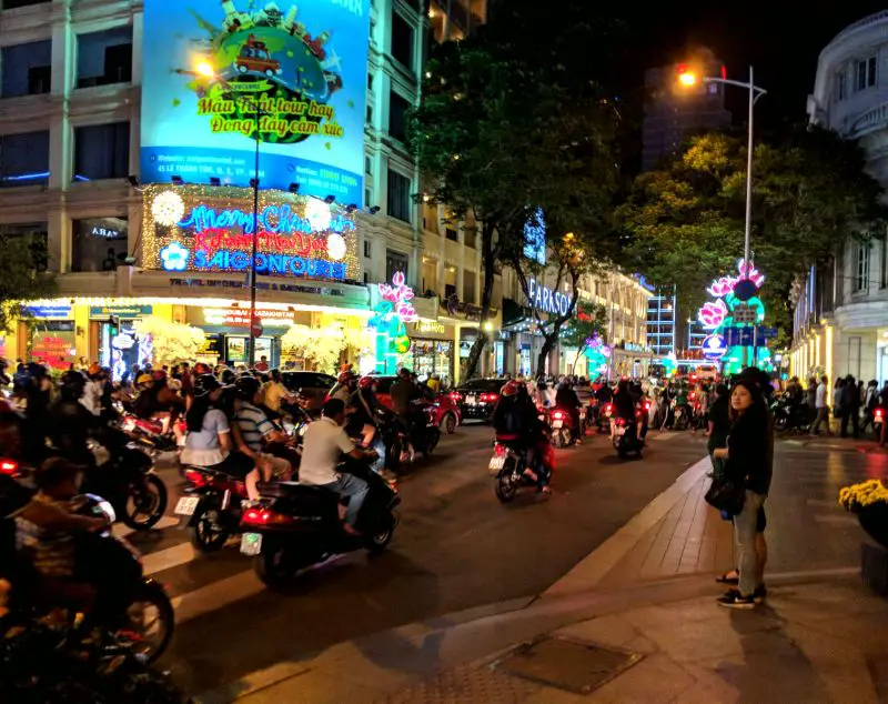 Crossing the Road in Vietnam - Up in the Nusair