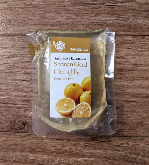 A package of shonan gold citrus jelly
