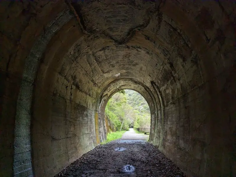 One of the tunnels of old Fukuchiyama line - Takedao Abandoned Railway