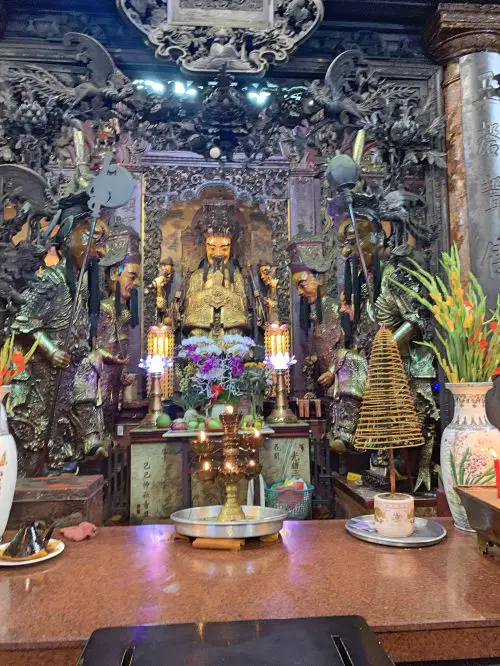 Statues of Gods at Jade Emperor Pagoda in Ho Chi Minh City, Vietnam