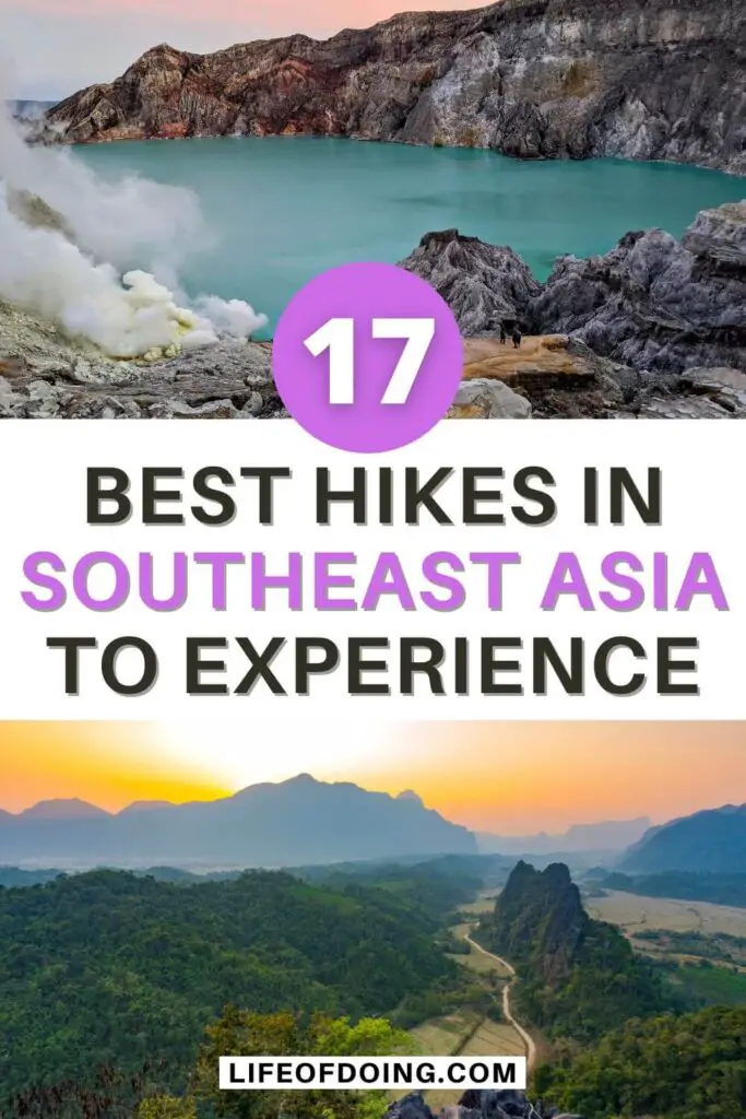 Top 17 Hikes in Southeast Asia to Experience