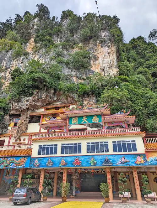 The entrance to the Nam Thean Tong Temple in Ipoh, Malaysia